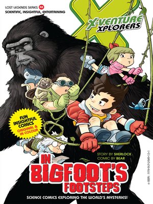 cover image of X-Venture Lost Legends: In Bigfoot's Footsteps A02